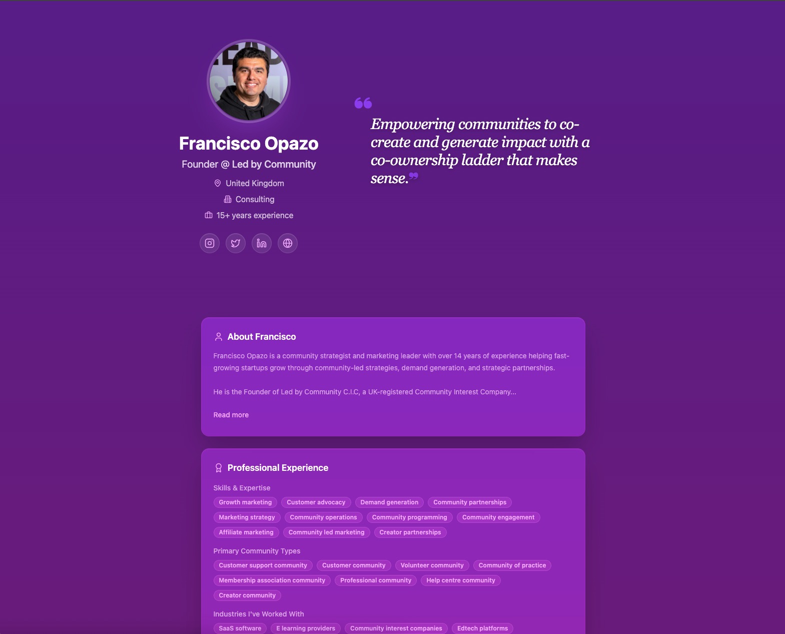 Lavender theme preview